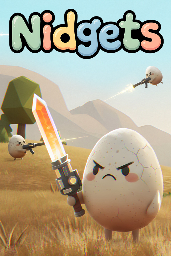 Nidgets — egg characters in a colorful world